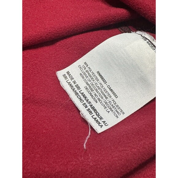 Nike Therma-Fit Top Women's‎ Size Small Red Just Do It Graphic Shirt Thumbholes - Picture 11 of 12